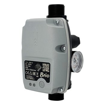 Электронный регулятор давления ITALTECNICA BRIO, 1" M, 12 А (1,5 кВт), IP65